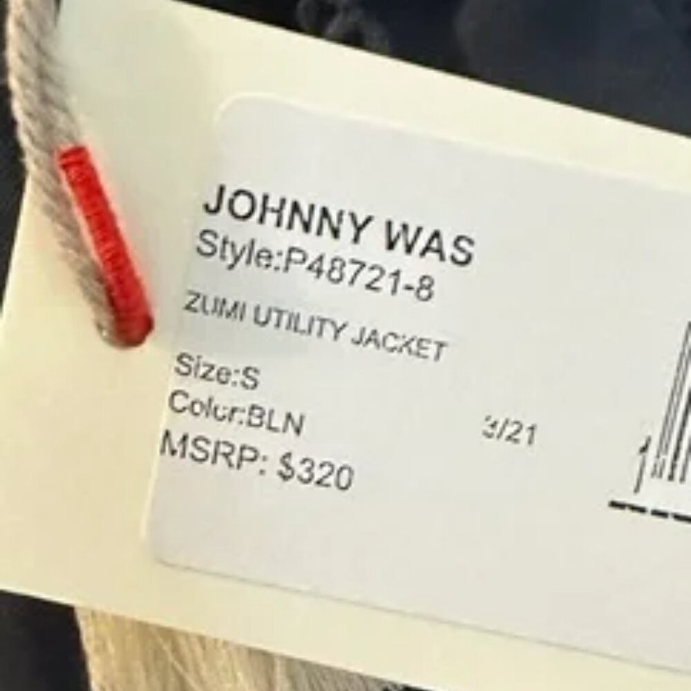 PETE & GRETA JOHNNY WAS Zumi Utility Jacket Navy - Picture 11 of 11